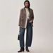 Women's High-Waisted Flared Jeans | Vintage Washed Denim | Loose Fit Wide Leg Pants For Everyday Comfort_ecoleips.com