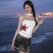 Summer Halter Neck Tube Top for Women Sexy Hot Girl Vacation Style Fashion Print European And American Cross Border Wholesale 2025_ecoleips.com