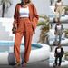Women's Clothing Spring And Autumn Cotton And Linen Loose Fashion Casual Suits_ecoleips.com