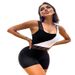 Women's Clothing Bikini One Piece Swimsuit Splicing Bikini_ecoleips.com