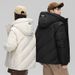 Men's Winter down Jacket 90% White Duck down Unisex Short Style Couple Sleeveless 2024 Trend National Standard_ecoleips.com