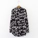 Unisex Harajuku Letter Graffiti Print Long Sleeve Shirt Mid-Length Collared Top For Spring Summer 2020_ecoleips.com
