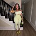 Women's Sexy Polka Dot Print Strapless Three Piece Set Tight Bodycon Suspender Pants European And American Style_ecoleips.com