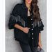 Women's Clothing Rivet Street Fashion Single Breasted Jacket_ecoleips.com