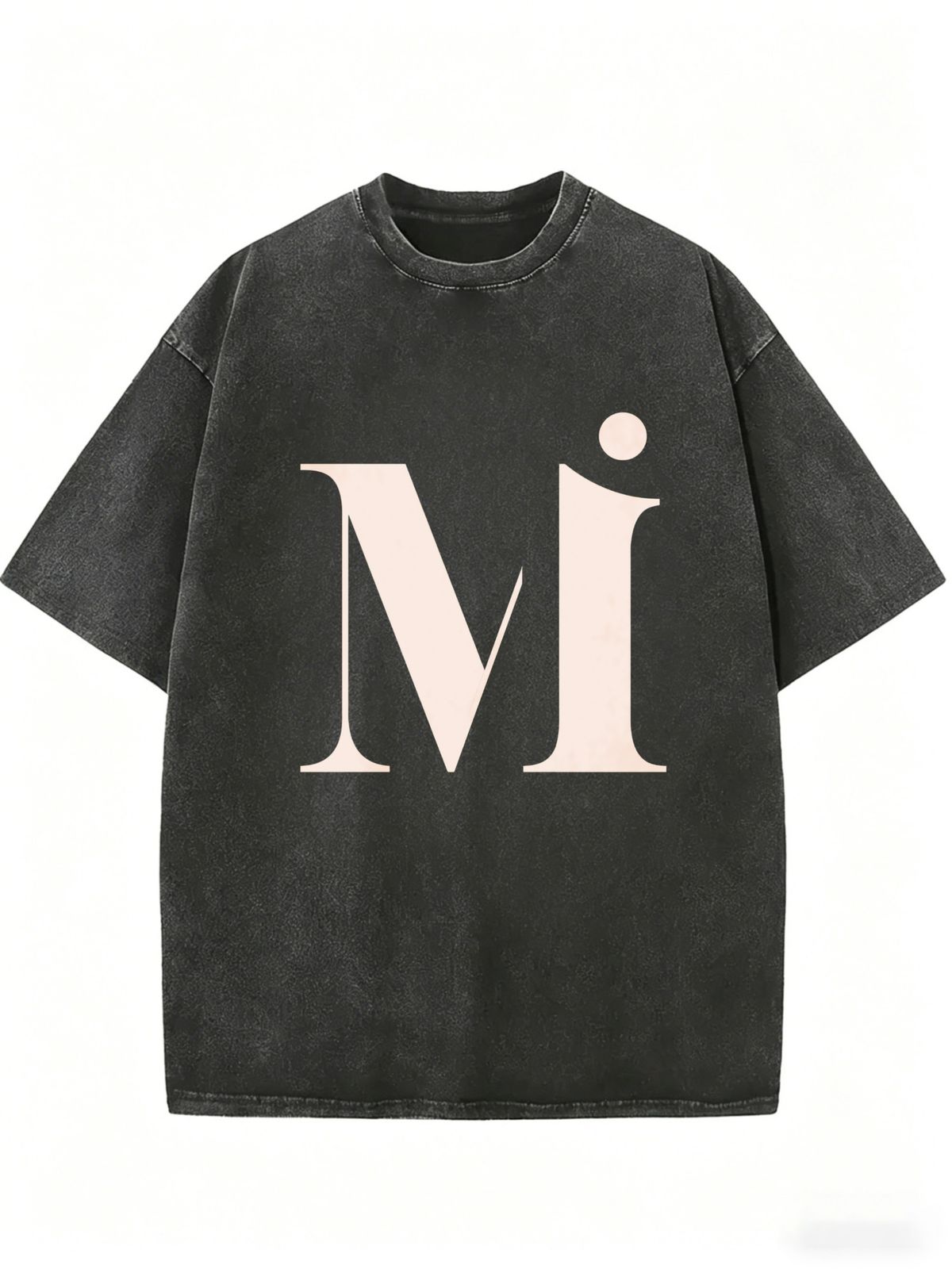 Women's Premium Washed T-Shirt, Oversized Casual Crew Neck Summer Top_ecoleips.com