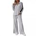 European-style Cross-border Plus-size Casual Suit For Women, Autumn 2026 New Model, High-end Design Sweatshirt And_ecoleips.com