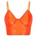 Fashionable And Hot Nightclub Style Slim-fitting Camisole With Sequins, European And American Style Gathered Short Top_ecoleips.com