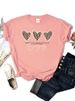 European And American Cross-border Foreign Trade Wholesale Clothing, Simple Heart-shaped Round Neck Plus-size_ecoleips.com