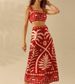 Women's Sexy Printed Suspender Long Skirt Set European American Summer Fashion Cross Border Amazon Clothing_ecoleips.com