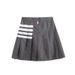 Pleated Revival Style, Irregular A-line Pleated Skirt, Anti-exposure Women's Trendy Short Skirt_ecoleips.com