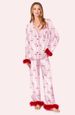 2025 Spring New European and American Cross border Women's Clothing Loose Casual Personalized Printing Home Parent child Comfortable Set Comfortable_ecoleips.com