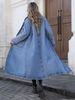 Oversized Long Denim Coat – Effortless Street Elegance For Global Fashionistas (Seasonless Staple, Multi-Color Options)_ecoleips.com