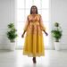 Women's Clothing Plus Size Women's Floral Print Dress Slimming Tummy Concealing Elegant Mother's Wear Spring Party Evening Gown Modest Abaya Dress_ecoleips.com