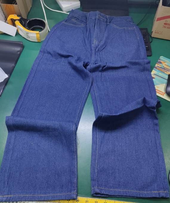 Women's Clothing Straight High Waist Jeans For Female Students Loose Retro Wide Leg Style Mopping Pants_ecoleips.com