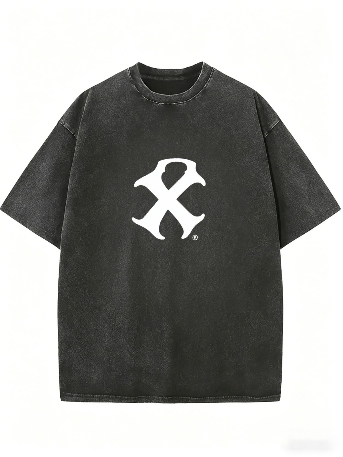 Women's Vintage Washed Basic Tee, Relaxed Fit Short Sleeve Everyday Top_ecoleips.com