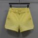 Women’s Clothing Hot diamond shorts for women dopamine new summer high waist slim stretch denim a wide leg hot pants for outdoor wear_ecoleips.com
