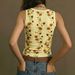 Summer Floral Print Women's Vest European American Style Top For Women_ecoleips.com