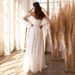Artistic Girl's White With Double-layer Pleated Bust, Slimming Effect, European And American Style, High-waisted, Large_ecoleips.com