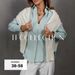 Women's Clothing New Loose Large Size Striped Women's Shirt Work Shirt Casual Long Sleeved Shirt_ecoleips.com