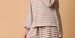 Women’s Striped Long-Sleeve Pantsuit Set – Casual Two-Piece Outfit (S-XXL, Black/Khaki Stripe)_ecoleips.com