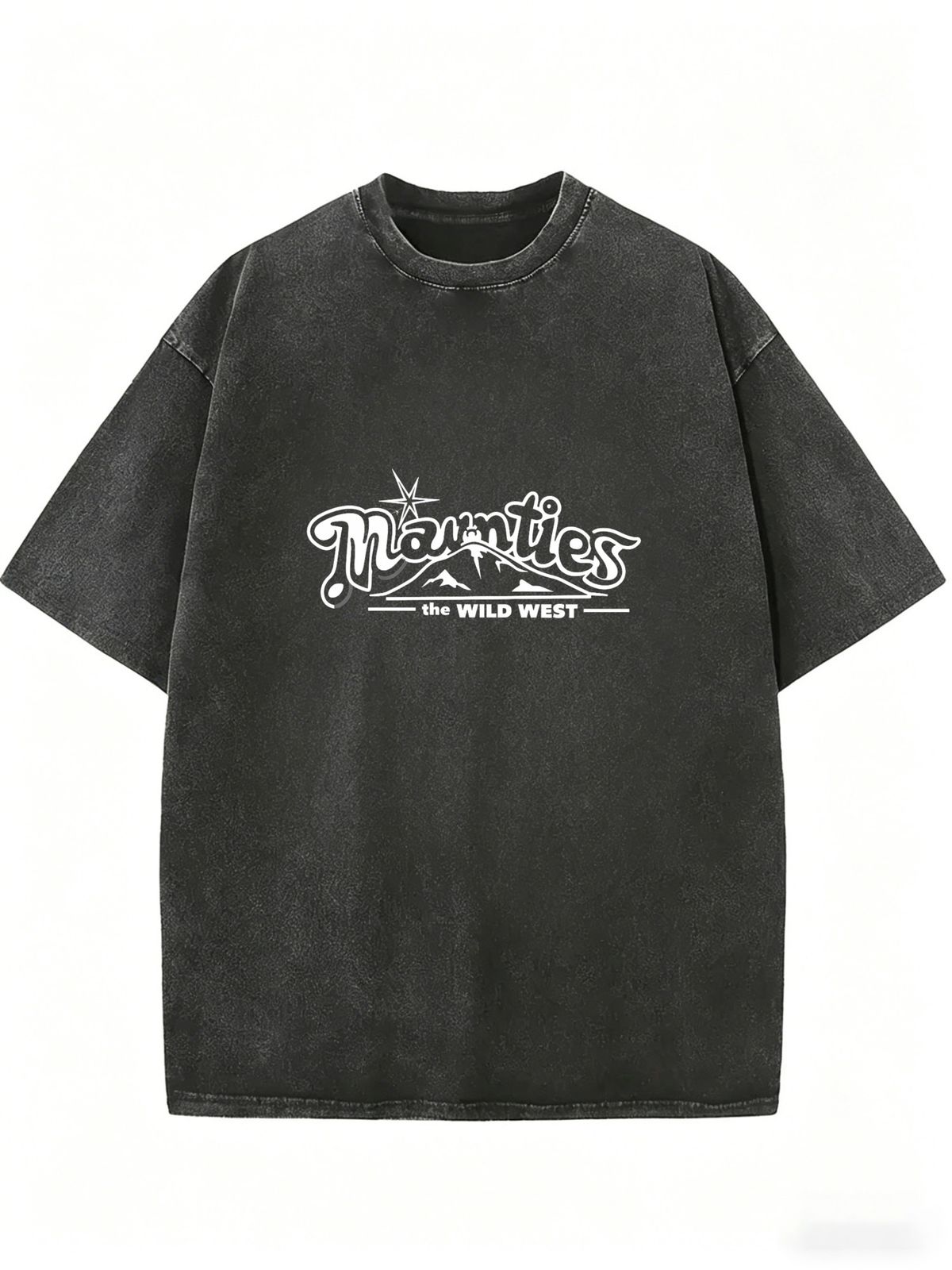 Women's Casual Washed T-Shirt, Relaxed Fit Crew Neck Tee For Weekend Outings And Everyday Fashion_ecoleips.com