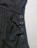 Women's Sexy Ribbed Knit Tank Top With Button Details - V-Neck Sleeveless Stretch Fit Machine Washable Black Polyester_ecoleips.com