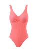 Women's Clothing One Piece Swimsuit Female Solid Color Sexy Bikini Swimsuit Female_ecoleips.com