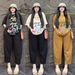 Women's Clothing Summer Bow Tie Set Wide Leg Pants Casual Two-Piece Outfit Short Sleeve Korean Fashion For Youthful Look_ecoleips.com