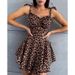 French Style Retro Tie up Suspender Dress Alluring Sexy Waist Cinching Slimming Perfect for Vacation Women's Clothing Wholesale_ecoleips.com