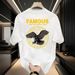 2025 summer loose men and women pullover 100% cotton short sleeve T-shirt_ecoleips.com