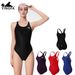 Yingfa Women's One Piece Swimsuit Triangle Competition International FINA Standard Professional Training Suit 982_ecoleips.com