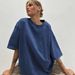 Women's Clothing Minimalist Style Loose Washed Old Pure Cotton T Shirt Women's Summer Colorful Loose 260g Cotton Short Sleeved Tops Women_ecoleips.com