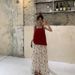 Korean-style Twisted Rope Sleeveless Tank Top, 2025 Summer New Model, Loose Design, Casual And Stylish, Short Red_ecoleips.com