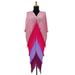 Women's Clothing Autumn Wear High End Light Mature Style Women's Clothing Niche Design Contrast Color Splicing Tassel Dress Women's Trend_ecoleips.com