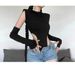 Women's Slim Fit Hooded Bodysuit Dark Color Summer Fashion Streetwear Sleeveless Sexy Top European American Style_ecoleips.com
