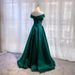 One Shoulder Satin Evening Dress, Slim Fit, Show Thin, Chorus Performance, Celebrity Banquet, Annual Meeting Host, Bride Toast Dress_ecoleips.com
