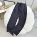 Women's Clothing Lulu Same Style High Waist Wide Leg Yoga Pants Autumn And Winter Plus Velvet Thickened Hip Slimming Versatile Sports Sweatpants_ecoleips.com