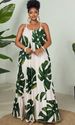 Curvy Women 2025 New Elegant Irregular Print Dress, Fashion Versatile Designer Spring Summer Outfit For Travel Sightseeing_ecoleips.com