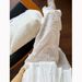 Women's High-Waisted Wide Leg Pants White Lace Openwork Casual Summer Style Thin Loose Fit Straight Leg With Floral Embroidery_ecoleips.com