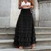 Mesh Cake Skirt For Women Fashionable Summer Hot Item European American Style Independent Website_ecoleips.com