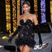 Women's Clothing Fashion Sexy Dress Tube Top Sequin Feather With Sleeves Party Banquet Dress_ecoleips.com