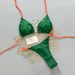 2026 Women's Spring Bikini Swimsuit Vacation Pure Delicate Two Piece Beachwear Regular Fit Polyester Nylon Sexy Casual_ecoleips.com