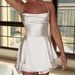 Women's Clothing Fashion Sexy Solid Color Sleeveless Halter Neck Dress Female Summer And Autumn New Slim Fit Backless Suspender Short Skirt_ecoleips.com