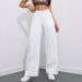 New European And American Cross-border High-waisted Slimming Loose-fitting Floor-length Wide-leg Straight Jeans, Trendy_ecoleips.com