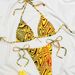 Zebra Print High-Waisted Bikini Set for Women Sexy Removable Pads Black And White Easy Care Swimwear_ecoleips.com