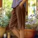 Women's Clothing Casual Loose Pocket Pants Shorts Cotton Linen Elastic Waist New_ecoleips.com