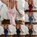 Women's Clothing Summer Sports Yoga Camisole Vest And Wide Leg Pants Set For Women American Style Casual Fashion_ecoleips.com