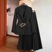 Women's Clothing Women’s Decorative Metal Buckle Belt – Wide Waistband For Dresses & Coats (S-XXL, Black/Green/Grey/Orange)_ecoleips.com
