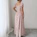 2026 Cross-Border Foreign Trade Hot-Selling Floral Print Elegant Dress_ecoleips.com