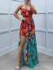 Women's Clothing New Party Mesh Tube Top Dress Ins Casual Fashion Print_ecoleips.com